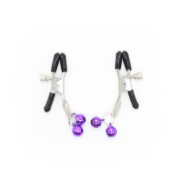 OHMAMA FETICHE - Grampos DE BICO COM SINO LILAC - Image 3