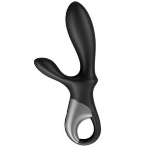 SATISFYER – HEAT CLIMAX+ APP VIBRADOR ANAL PRETO