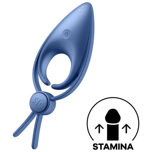 SATISFYER - VIBRADOR SNIPER RING AZUL - Image 3