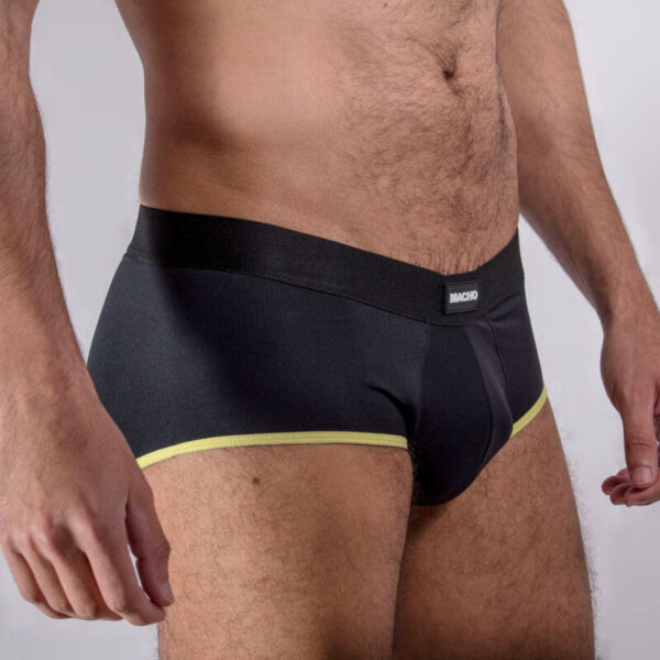 MACHO - MS24A CUECA BRIEF AMARELO ESCURO S - Image 4