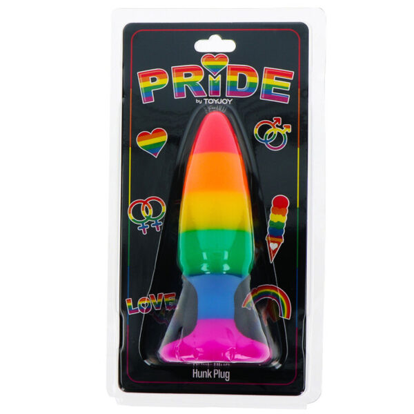 ORGULHO - BANDEIRA LGBT PLUG HUNK 10,5 CM - Image 3