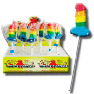 PRIDE – GUMMY LOLLIPOP PÊNIS LGBT
