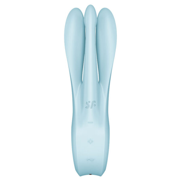 SATISFYER - VIBRADOR THREESOME 1 AZUL - Image 4