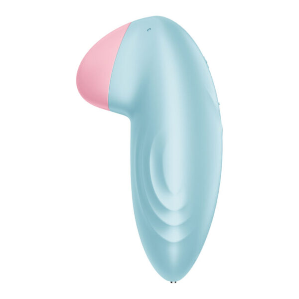 SATISFYER - VIBRADOR TROPICAL TIP LAY-ON AZUL - Image 4