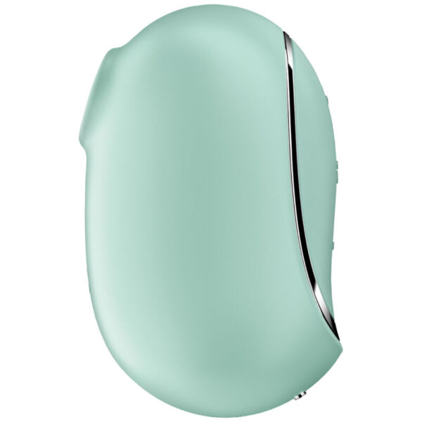 SATISFYER - PRO TO GO 2 ESTIMULADOR E VIBRADOR DE PULSO DE AR DUPLO VERDE - Image 3