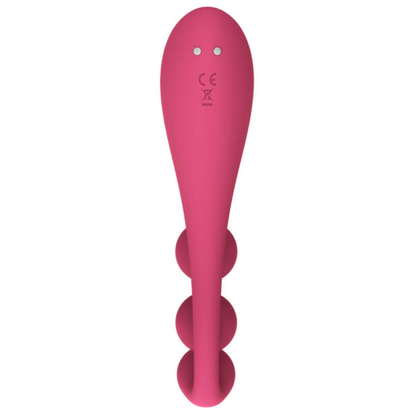 SATISFYER - MULTI VIBRADOR TRI BALL 1 VERMELHO - Image 3