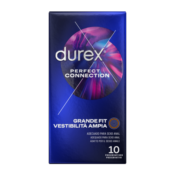 DUREX - CONEXÃO PERFEITA LUBRIFICAÇÃO EXTRA DE SILICONE 10 UNIDADES - Image 3