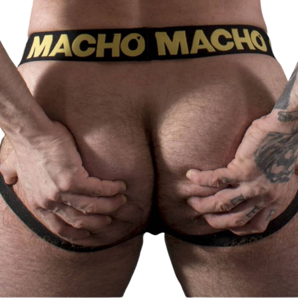 MACHO - MX25AC JOCK COURO AMARELO S - Image 3