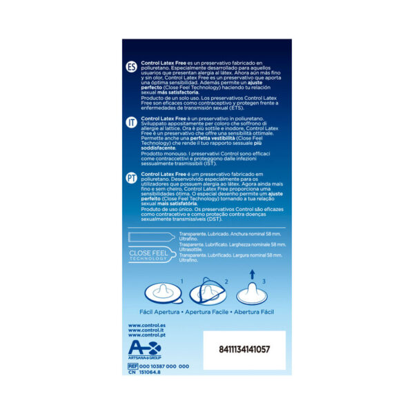 CONTROL - FREE SIN LATEX CONDOMS 5 UNITS - Image 3