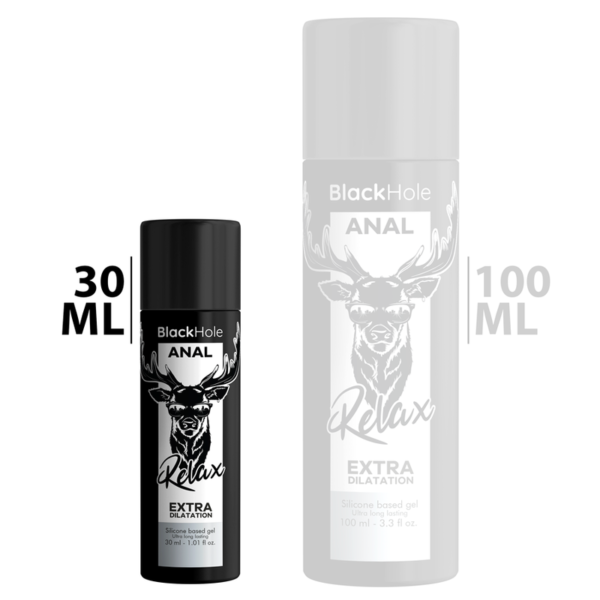 BLACK HOLE - GEL BASE DE SILICONE DILATAÇÃO ANAL 30 ML - Image 3