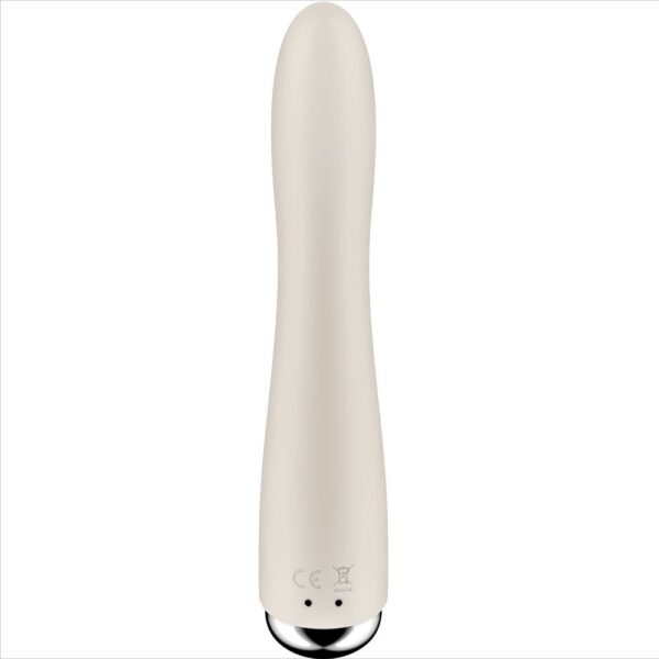 SATISFYER - VIBRADOR ROTADOR BEGE SPINNING VIBE 1 G-SPOT BEIGE - Image 4