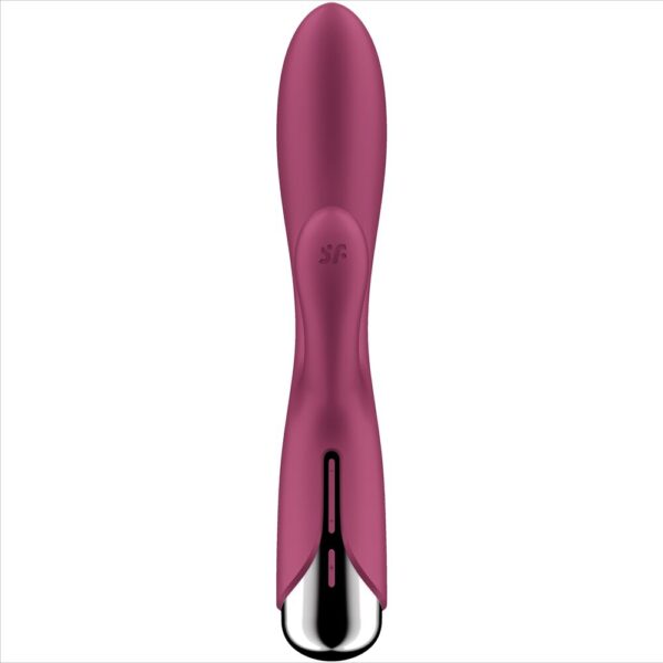 SATISFYER - COELHO GIRATÓRIO 1 CLITÓRIS E ESTIMULAO DE PONTO G VERMELHO