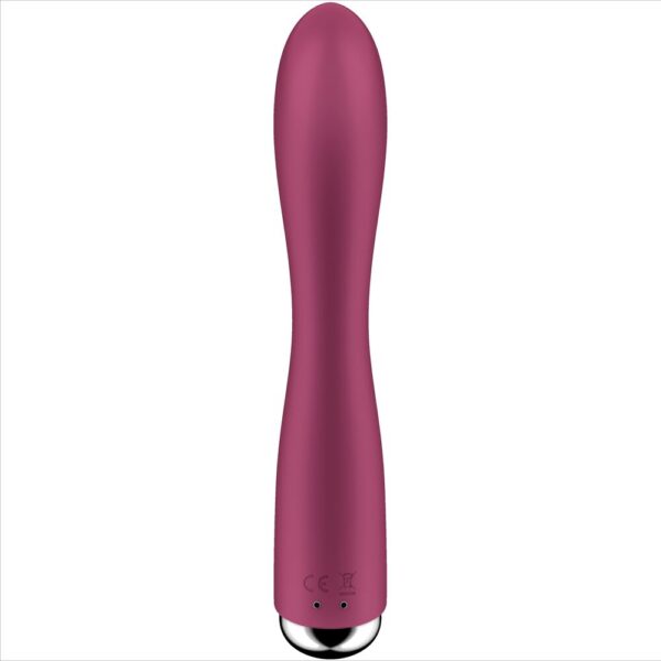 SATISFYER - COELHO GIRATÓRIO 1 CLITÓRIS E ESTIMULAO DE PONTO G VERMELHO - Image 3