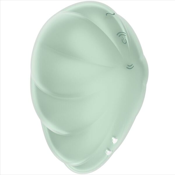 SATISFYER - VIBRADOR DE PULSO DE AR VERDE CLOUD DANCER - Image 4