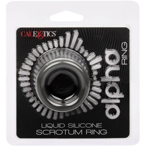 CALEXOTICS - ALPHA ANEL DE ALONGAMENTO SCROTUM PRETO - Image 2