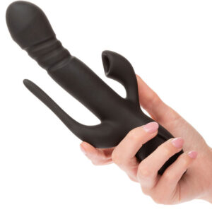 CALEXOTICS – VIBRADOR TRIPLO EUPHORIA PRETO