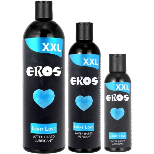EROS - XXL LIGHT LOVE À BASE DE ÁGUA 300 ML - Image 3