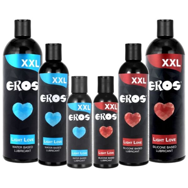 EROS - XXL LIGHT LOVE À BASE DE ÁGUA 300 ML - Image 4
