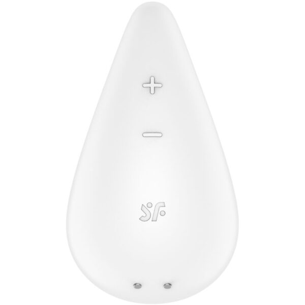 SATISFYER - VIBRADOR DEW GOTA LAY-ON BRANCO - Image 3