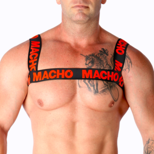 MACHO – ARNÊS DUPLO VERMELHO