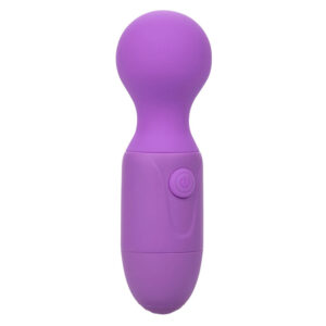 CALEXOTICS – FIRST TIME MASSAGEADOR RECARREGÁVEL 10 VIBRAÇÕES ROXO