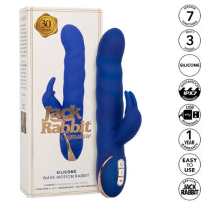 CALEXOTICS – JACK RABBIT VIBRADOR WAVE MOTION AZUL