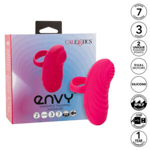 CALEXOTICS – ENVY HANDHELD ROLLING BALL MASSAGER 7 VIBRAÇÕES ROSA