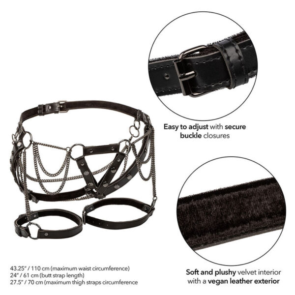 CALEXOTICS - EUPHORIA MULTICAIN THIGH HARNESS PREMIUM - Image 3