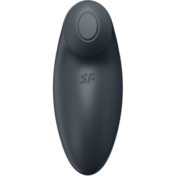 SATISFYER - TAP & CLIMAX 2 VIBRADOR E ESTIMULADOR CINZA - Image 2