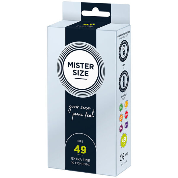 MISTER SIZE - PRESERVATIVO TAMANHO S 49 MM (10 UNIDADES) - Image 3