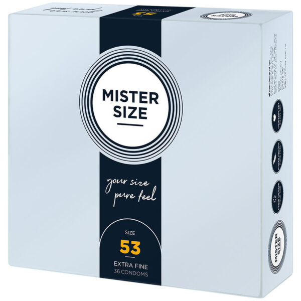 MISTER SIZE - PRESERVATIVO TAMANHO M 53 MM (36 UNIDADES) - Image 3