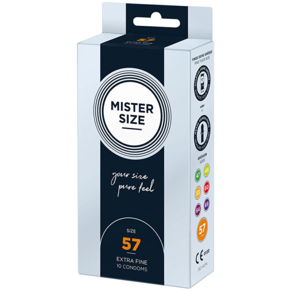 MISTER SIZE - PRESERVATIVO TAMANHO L 57 MM (10 UNIDADES) - Image 3