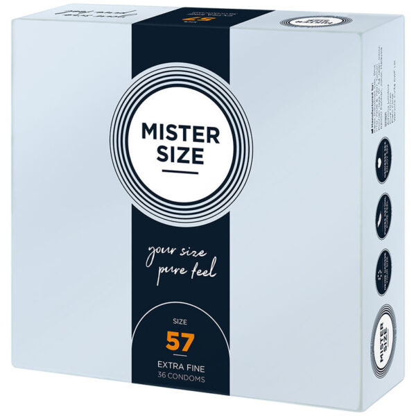 MISTER SIZE - PRESERVATIVO TAMANHO L 57 MM (36 UNIDADES) - Image 3
