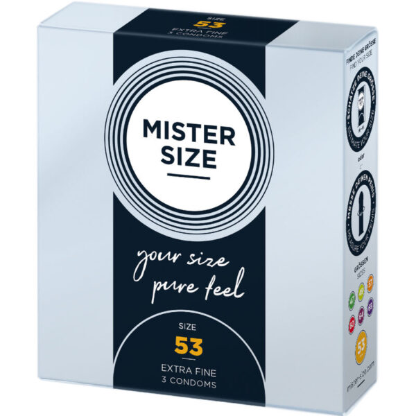 MISTER SIZE - PRESERVATIVO TAMANHO M 53 MM (3 UNIDADES) - Image 3