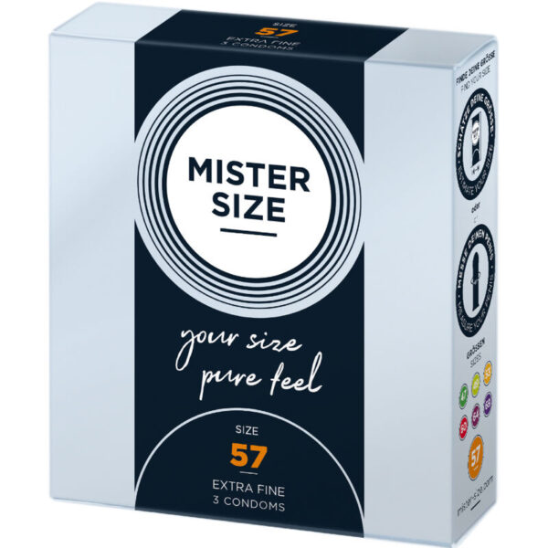 MISTER SIZE - PRESERVATIVO TAMANHO L 57 MM (3 UNIDADES) - Image 3