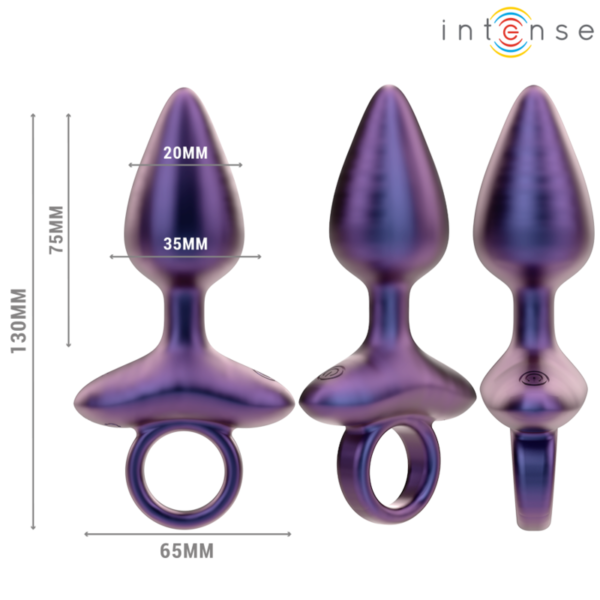 INTENSE - MICHAEL VIBRADOR ANAL PLUG MODELO 2 CONTROLE REMOTO - Image 4
