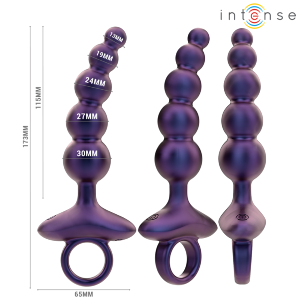 INTENSE - TITO VIBRADOR ANAL PLUG MODELO 3 CONTROLE REMOTO - Image 4