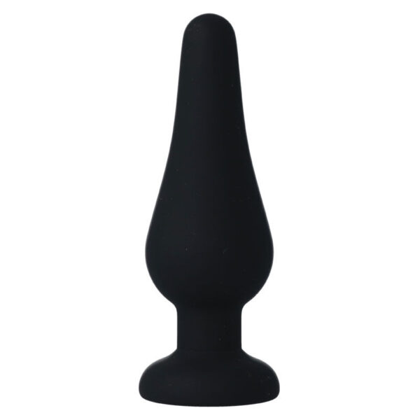 INTENSE - PLUG ANAL PIPO M SILICONE PRETO 11 CM - Image 3