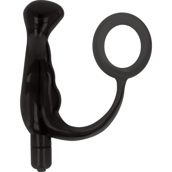 ADDICTED TOYS - VIBRADOR- PROST TICO PRETO 10 CM - Image 3