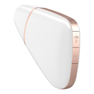 SATISFYER – ESTIMULADOR E VIBRADOR LOVE TRIANGLE BRANCO