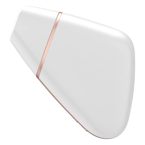 SATISFYER - ESTIMULADOR E VIBRADOR LOVE TRIANGLE BRANCO - Image 3