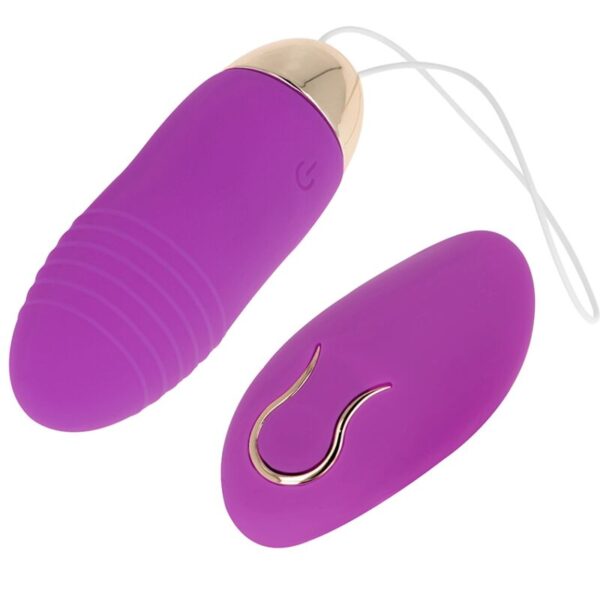 OHMAMA - OVO VIBRANTE COM CONTROLE REMOTO 10 VELOCIDADES ROXO - Image 4