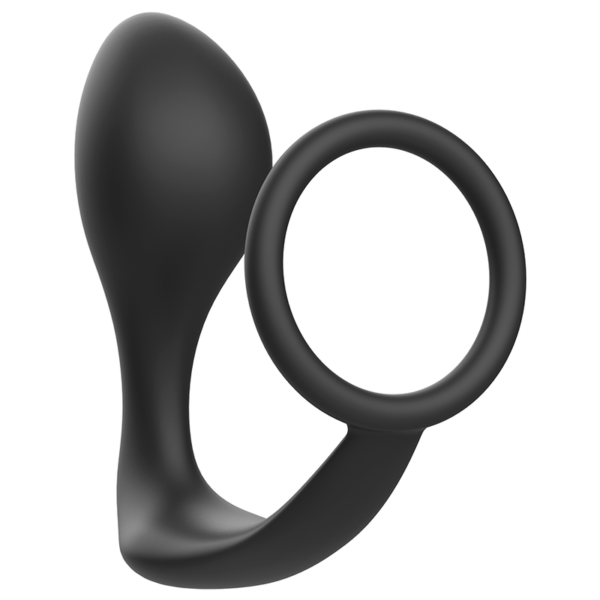 ADDICTED TOYS - PLUG ANAL COM ANEL DE SILICONE PRETO - Image 4