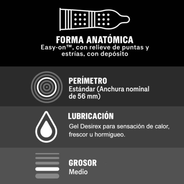 DUREX - ORGÁSMICO INTENSO 12 UNIDADES - Image 4