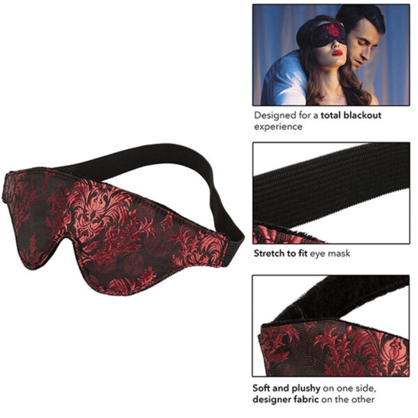CALEXOTICS - MÁSCARA OPACA SCANDAL COM DETALHES EM VERMELHO - Image 3