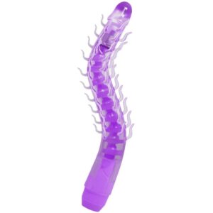 BAILE – FLEXI VIBE SENSUAL SPINE DILDO VIBRATÓRIO DOBRVEL LILAL 23.5 CM