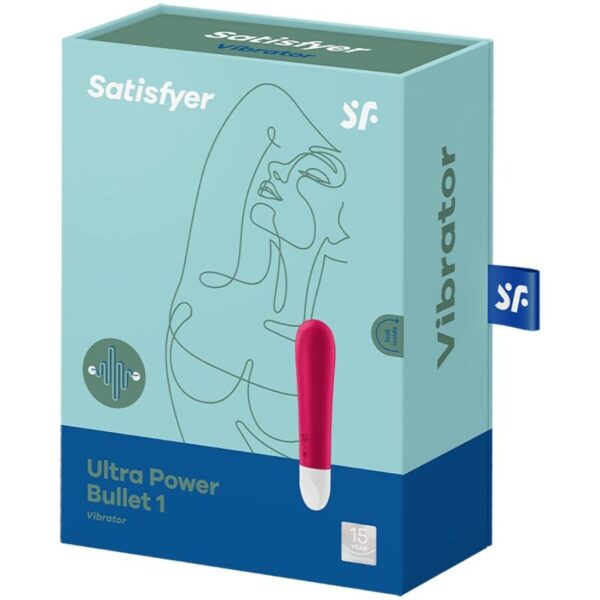 SATISFYER - ULTRA POWER BULLET 1 VERMELHO - Image 4