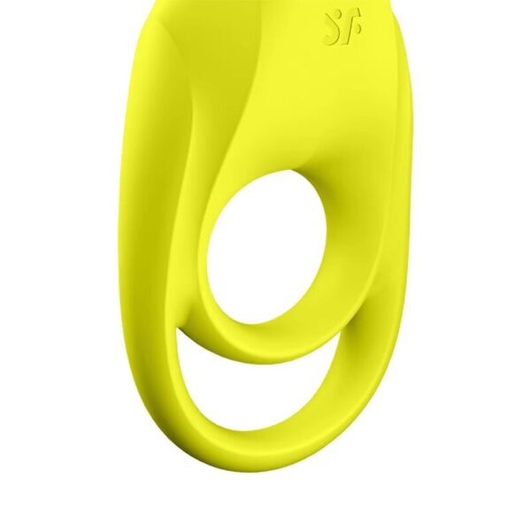 SATISFYER - SPECTACULAR DUO RING VIBRADOR AMARELO - Image 3