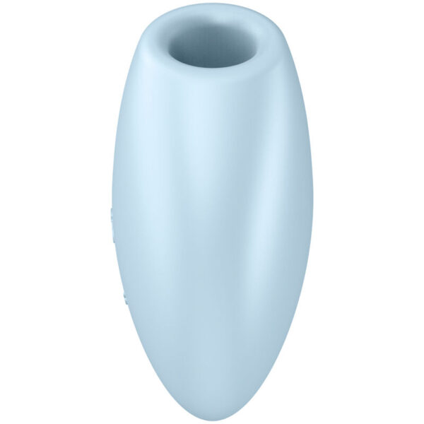 SATISFYER - CUTIE HEART ESTIMULADOR DE PULSO E VIBRADOR DE AR AZUL - Image 4