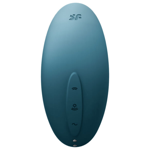 SATISFYER - ESTIMULADOR E VIBRADOR DE PULSO DE AR VULVA LOVER 2 AZUL - Image 4